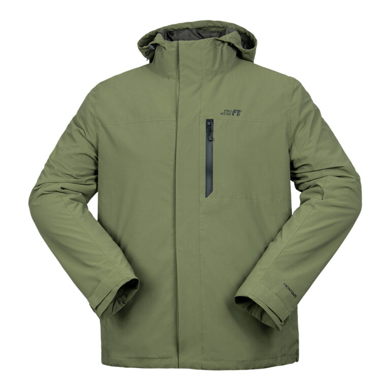 Army Green 3 In 1 Military Jacket