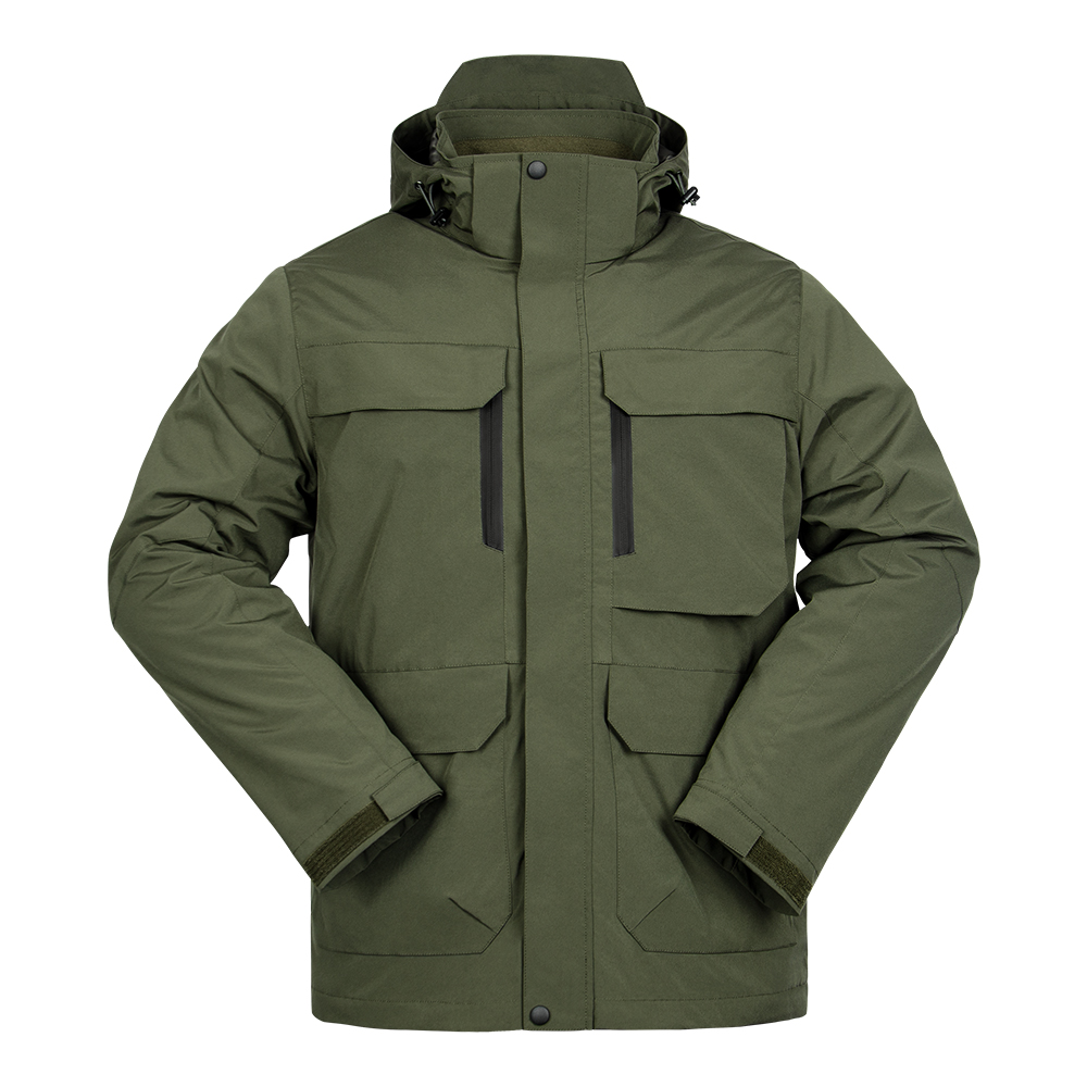 Army Green 3 in 1 Outdoor Military Jacket - Tactical Uniform ...