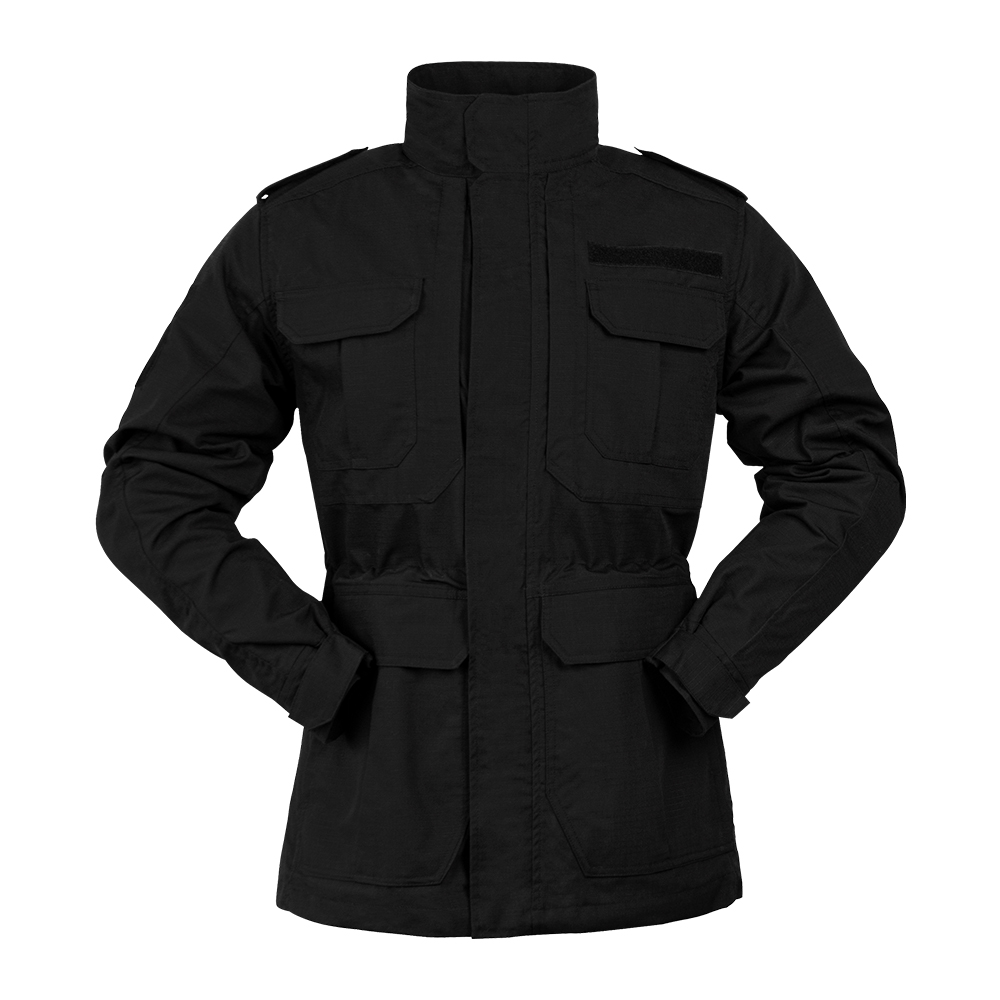 Black Outdoor Military Jacket - Tactical Uniform Manufacturer&Wholesale