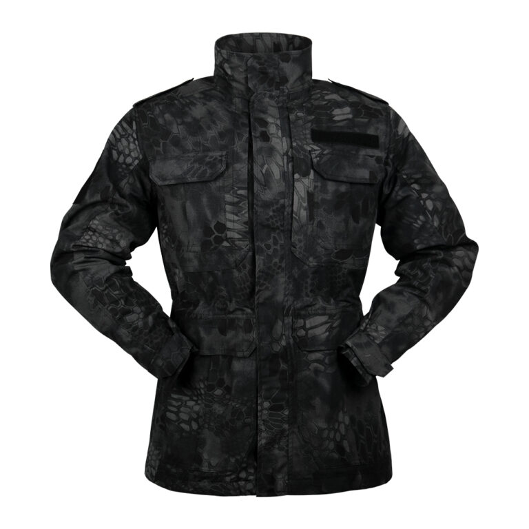 Black Python Outdoor Military Jacket
