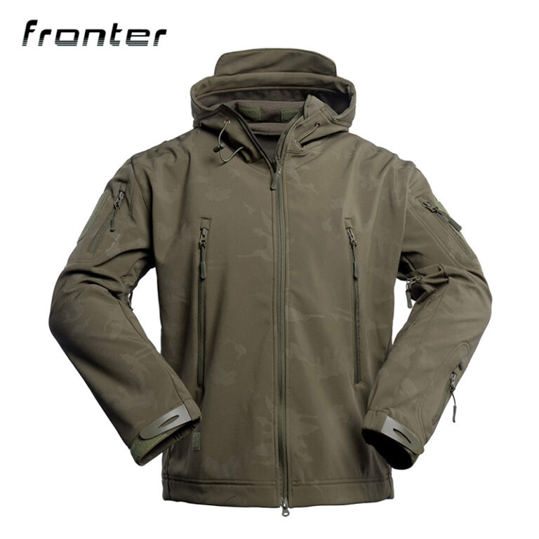 Invisible Green Soft Shell Jacket