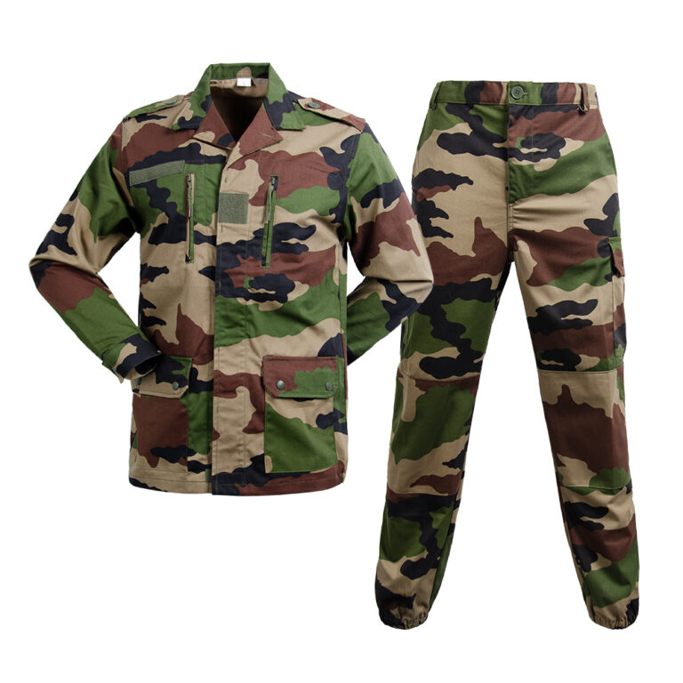 French Jungle Camouflage F2 Military Uniform