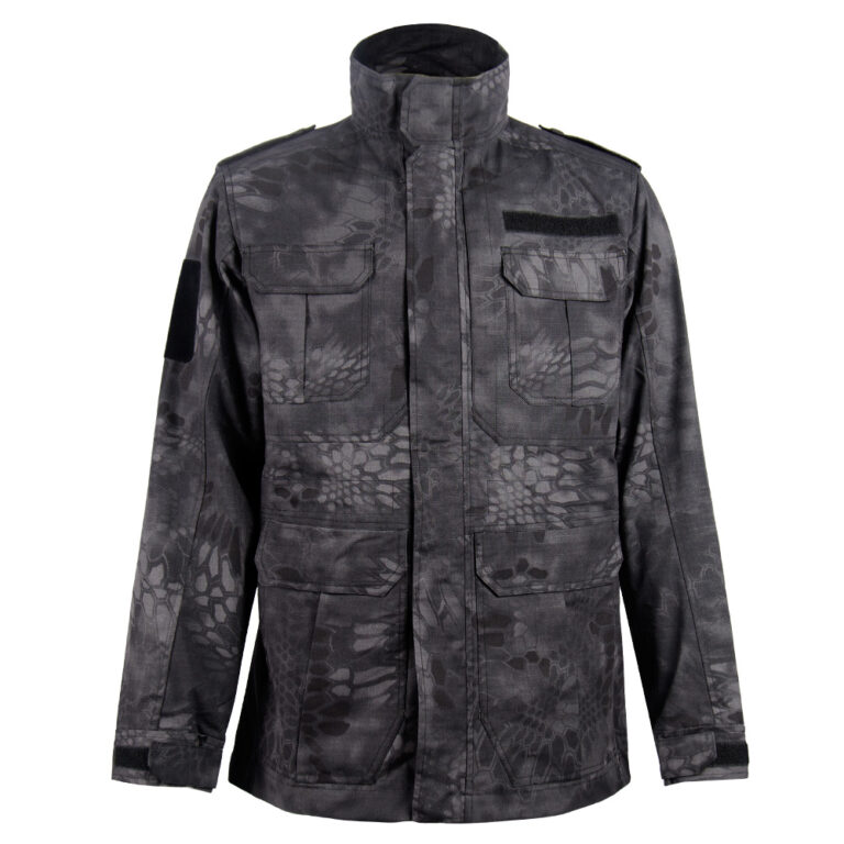 Police Black Python Outdoor Military Jacket